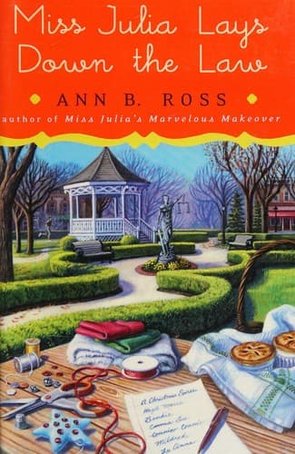 Cover of Miss Julia lays down the law