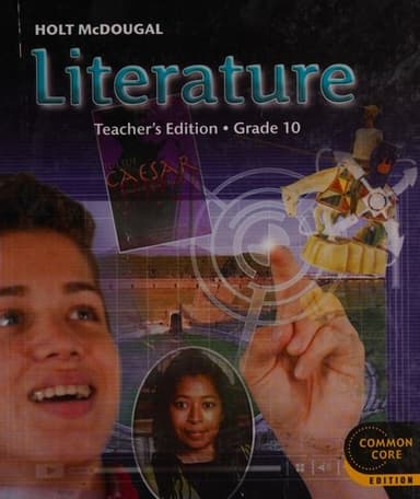 Cover of Holt McDougal Literature