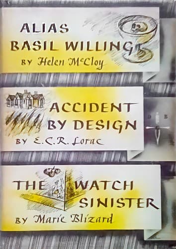 Cover of Alias Basil Willing; Accident by design; The watch sinister