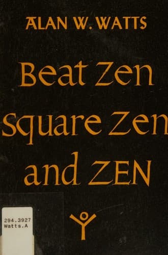 Cover of Beat Zen Square Zen and Zen