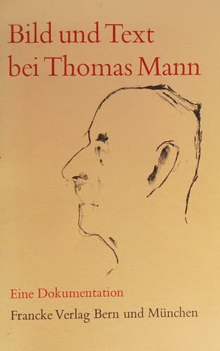 Cover of Bild Und Text Bei Thomas Mann