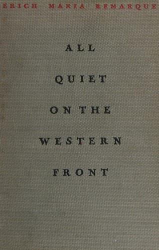 Cover of All Quiet on the Western Front 