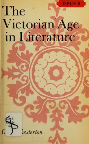 Cover of The Victorian Age in Literature