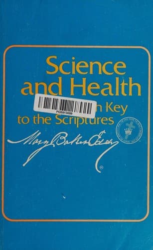 Cover of Science and health, with key to the scriptures