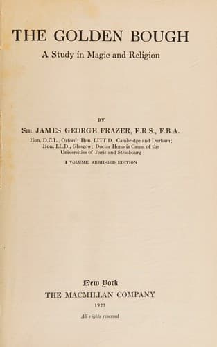 Cover of The Golden Bough