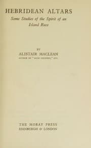 Cover of Hebridean altars
