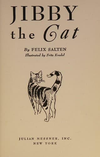 Cover of Jibby the Cat