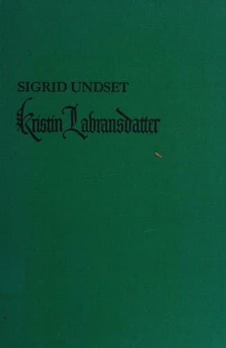 Cover of Kristin Labransdatter
