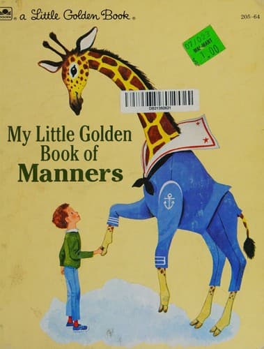Cover of My golden book of manners
