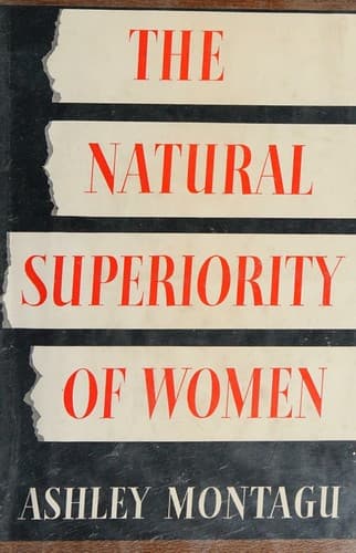 Cover of The natural superiority of women