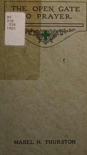 Cover of The open gate to prayer