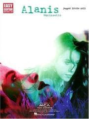 Cover of Alanis Morissette Jagged Little Pill For Easy Guitar W/Tab