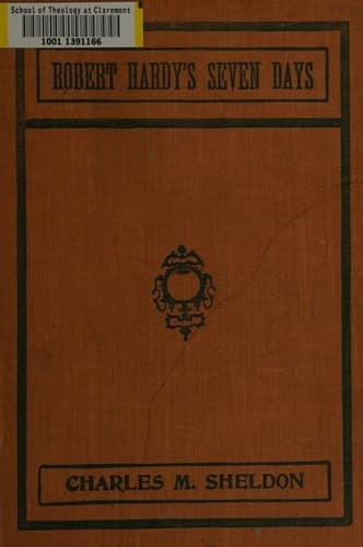 Cover of Robert Hardy's seven days