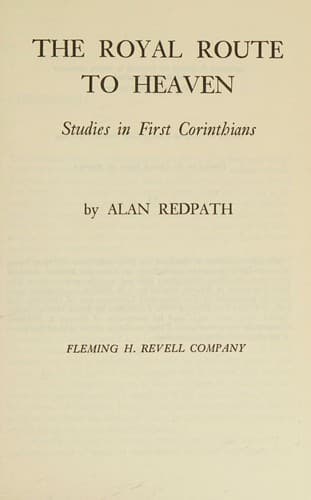 Cover of The Royal Route to Heaven