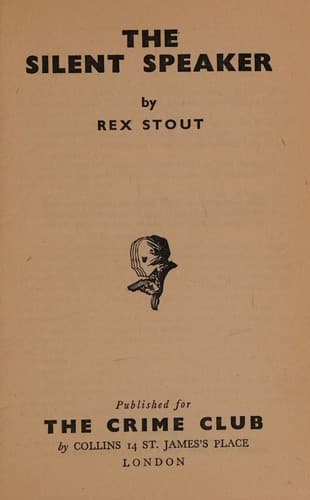 Cover of The silent speaker