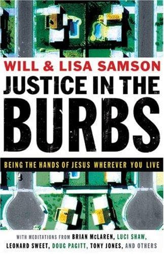 Cover of Justice in the Burbs: Being the Hands of Jesus Wherever You Live (emersion: Emergent Village resources for communities of faith)
