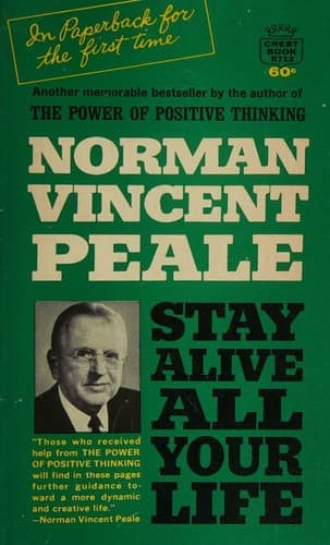Cover of Stay alive all your life (A Crest book)
