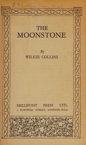 Cover of The Moonstone