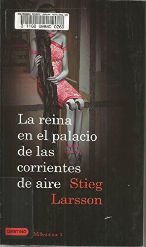 Cover of La Reina En El Palacio De Las Corrientes De Aire. ONE BOOK ONLY. Millenium 3