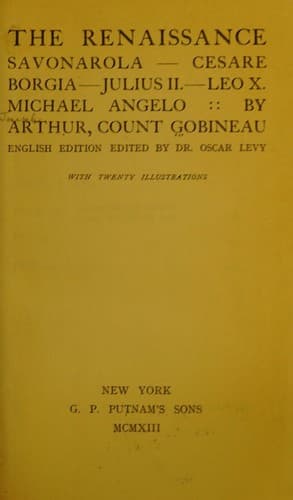 Cover of The Renaissance