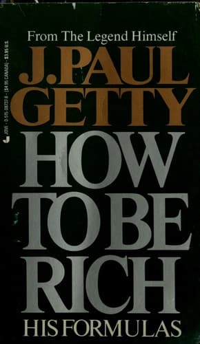 Cover of How to be rich