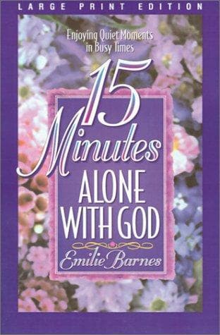 Cover of 15 Minutes Alone with God