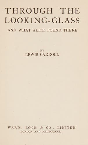 Cover of Through the Looking-Glass