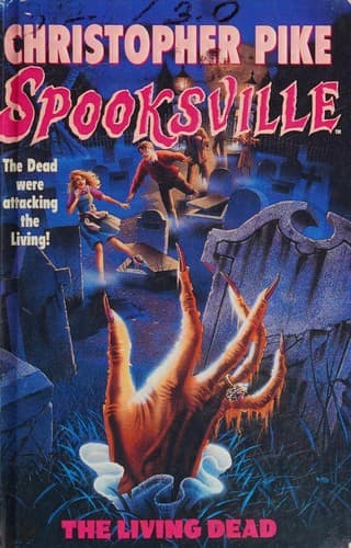 Cover of The Living Dead (Spooksville No. 21)