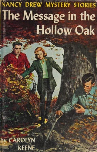 Cover of The message in the hollow oak