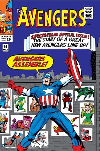 Cover of The Avengers #16