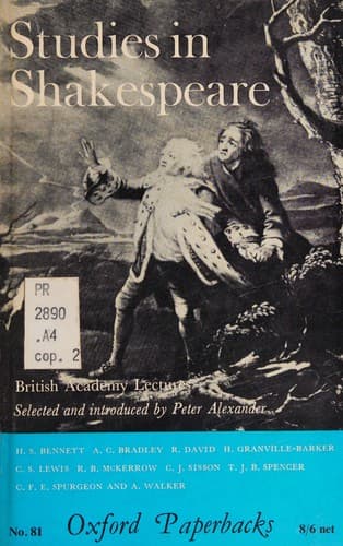 Cover of Studies in Shakespeare