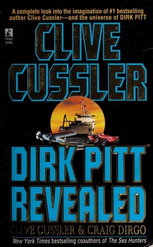 Cover of Clive Cussler and Dirk Pitt revealed