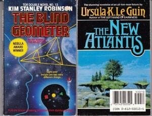 Cover of The Blind Geometer/the New Atlantis