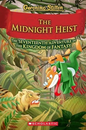 Cover of Midnight Heist (Geronimo Stilton and the Kingdom of Fantasy #17)