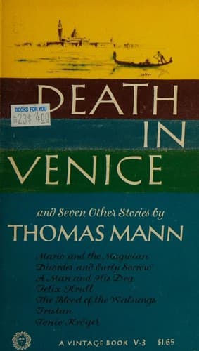 Cover of DEATH IN VENICE AND THE SEVEN OTHER STORIES