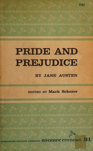 Cover of Pride and prejudice