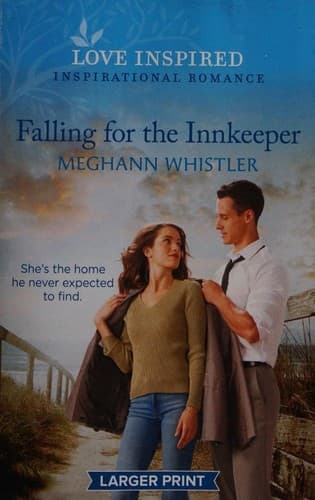 Cover of FALLING FOR THE INNKEEPER (LARGER PRINT)