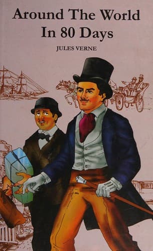 Cover of Around the world in 80 days