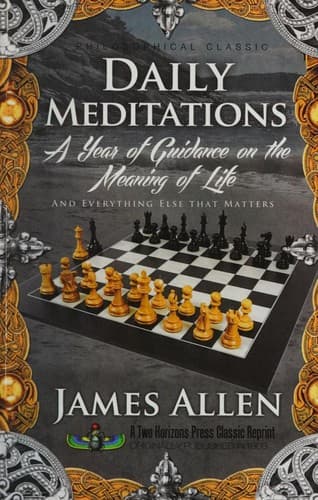 Cover of Daily meditations