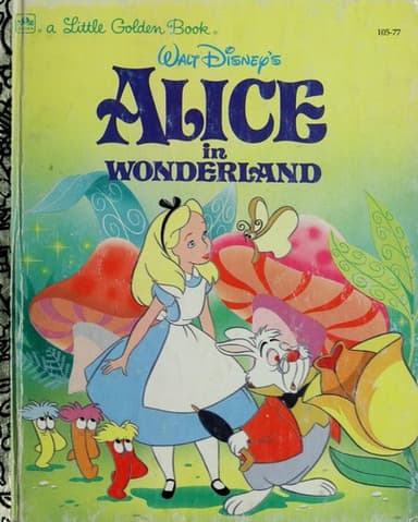 Cover of Walt Disney's Alice in Wonderland