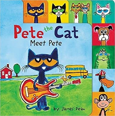 Cover of Pete the cat. Meet Pete