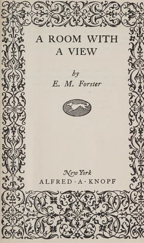 Cover of A room with a view