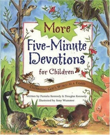 Cover of More five-minute devotions for children