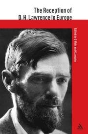 Cover of The reception of D.H. Lawrence in Europe