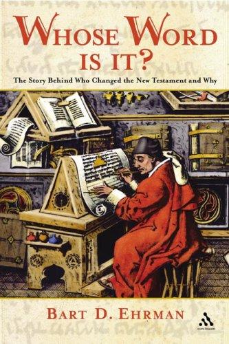 Cover of Whose word is it?