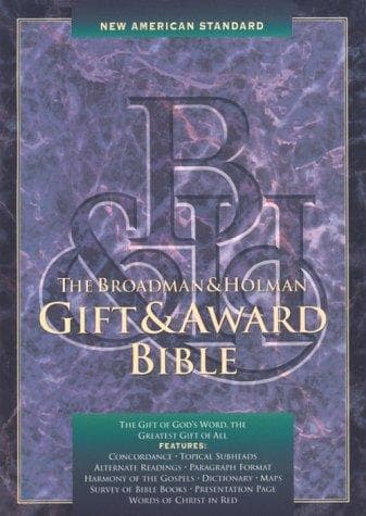 Cover of The Gift and Award Bible