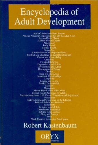 Cover of Encyclopedia of Adult Development