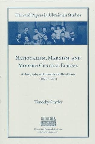 Cover of Nationalism, Marxism, and Modern Central Europe
