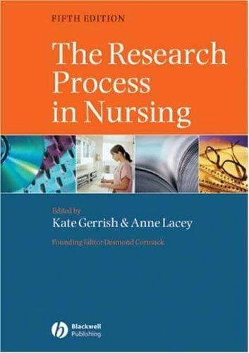 Cover of Research Process in Nursing
