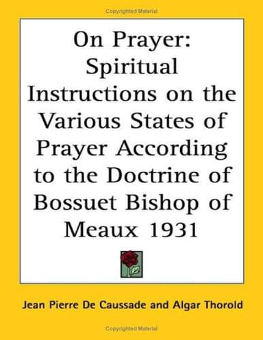 Cover of On Prayer